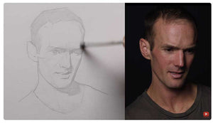 Make all your portrait drawings better by practicing this step