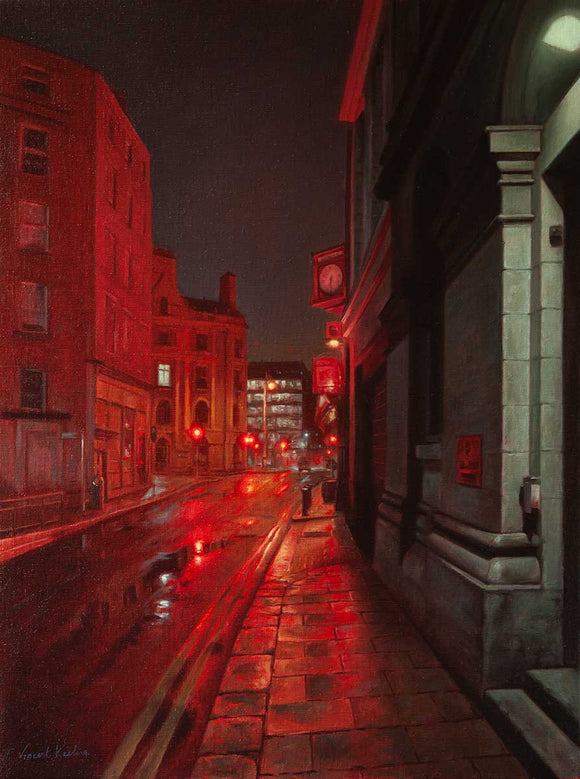 Fleet Street Dublin Painting