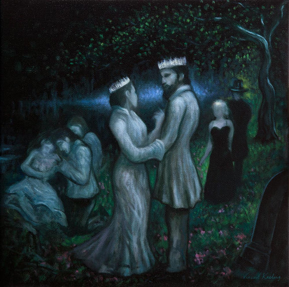 The King & Queen and The Circle of Life - Painting