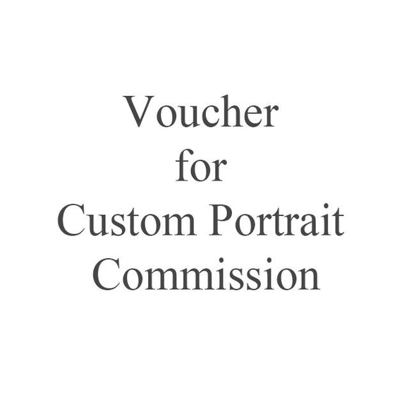Voucher for Custom Portrait Commission for 405 Euro
